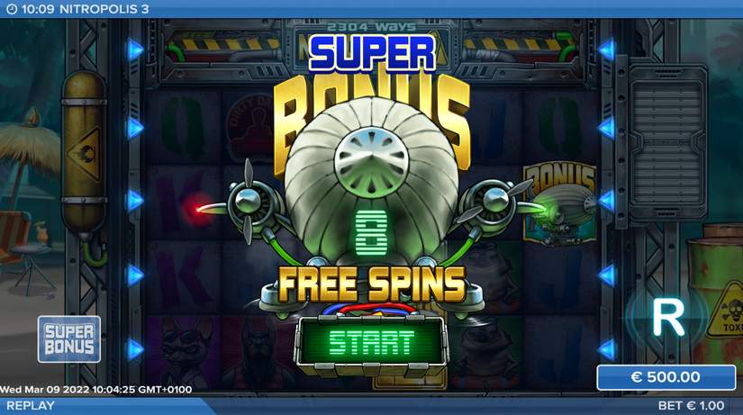 Nitropolis 3 slot screen 2