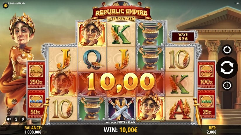 Republic Empire: Hold & Win slot screen 2