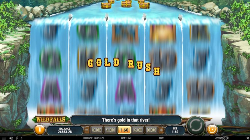 Wild Falls slot screen 4