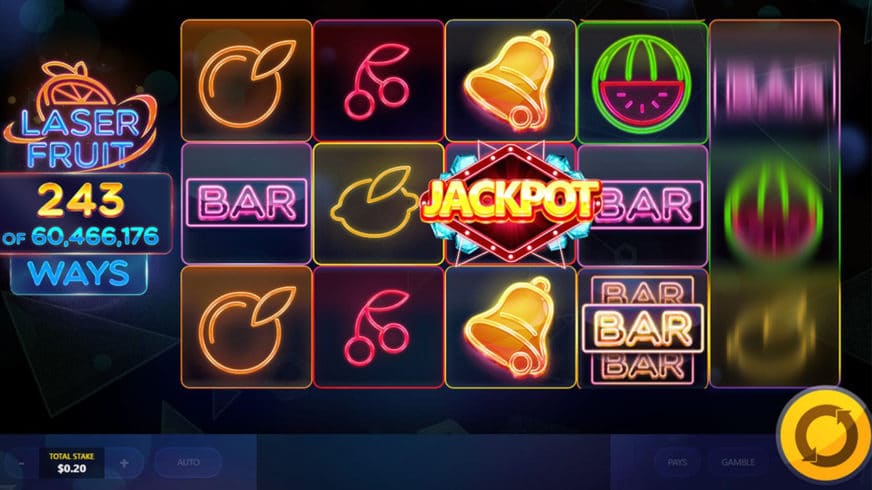 Laser Fruit slot screen 3