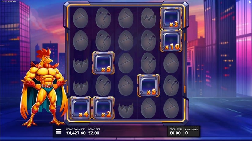 Chicken Man slot screen 6