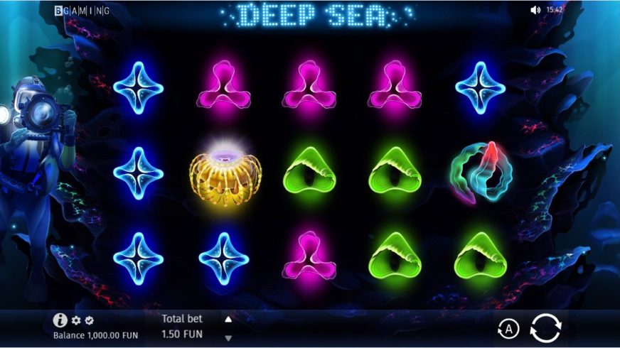 Deep Sea slot screen 1