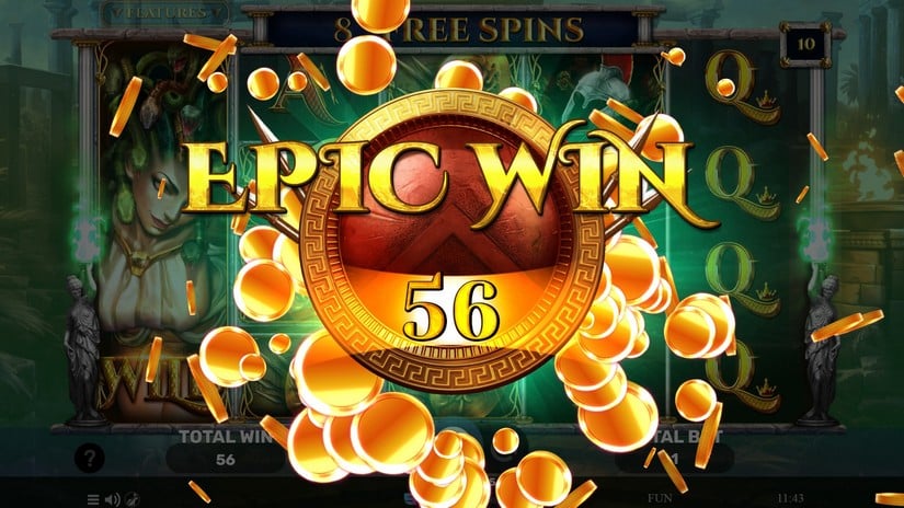 Story of Medusa II slot screen 3