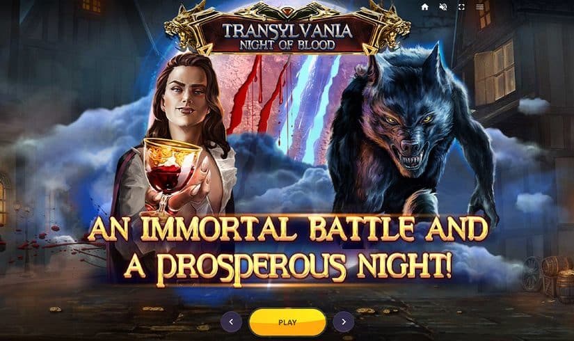 Transylvania Night of Blood slot screen 1