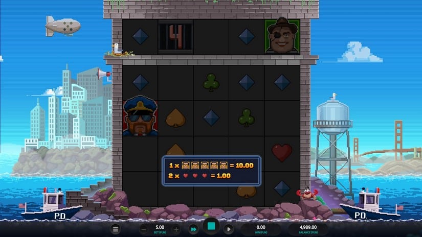 Hellcatraz 2 Dream Drop slot screen 2