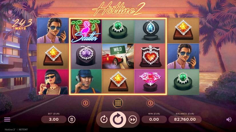 Hotline 2 slot screen 1