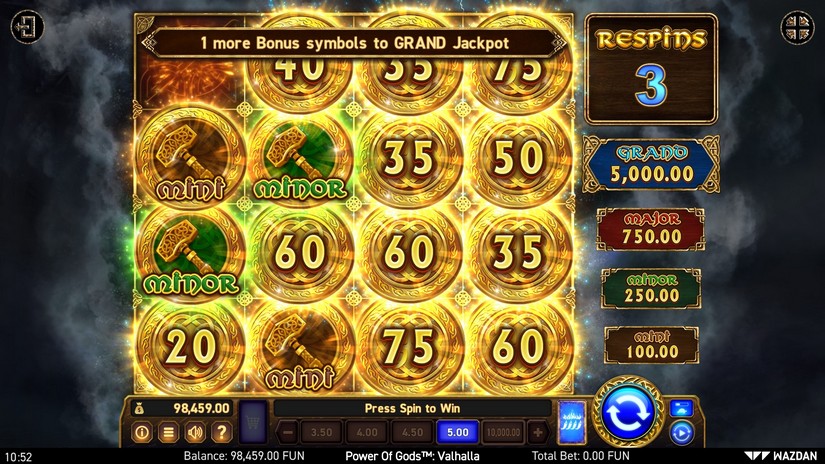 Power of Gods™: Valhalla slot screen 6