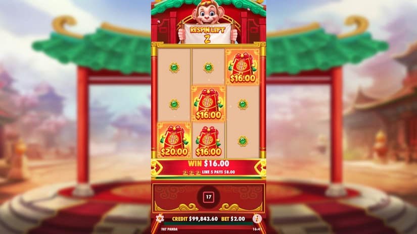 Lucky Monkey slot screen 5
