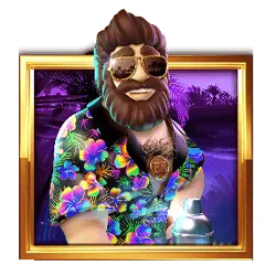 Wild Symbol of Club Tropicana Happy Hour Slot