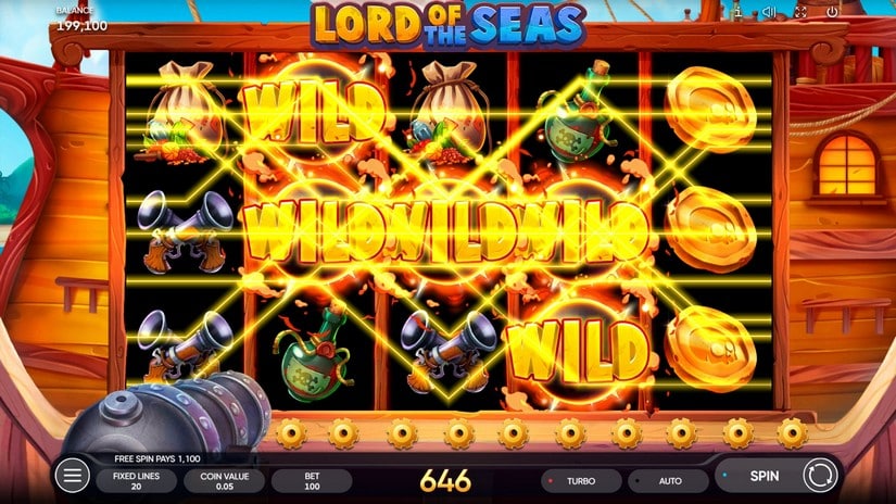 Lord Of The Seas slot screen 3