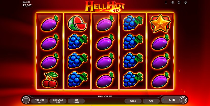 Hell Hot 40 slot screen 1