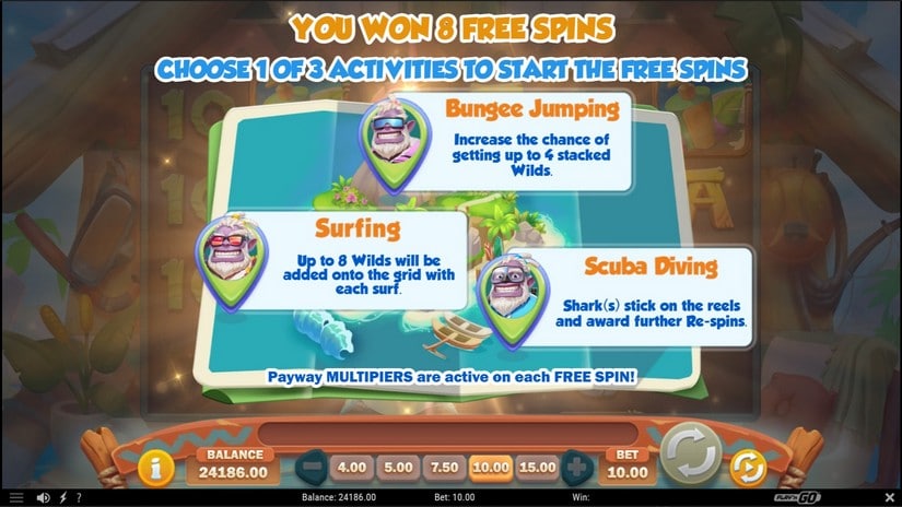 Hotel Yeti-Way slot screen 3