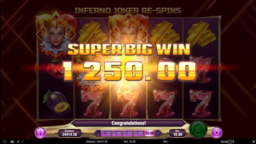 Inferno Joker slot screen 5