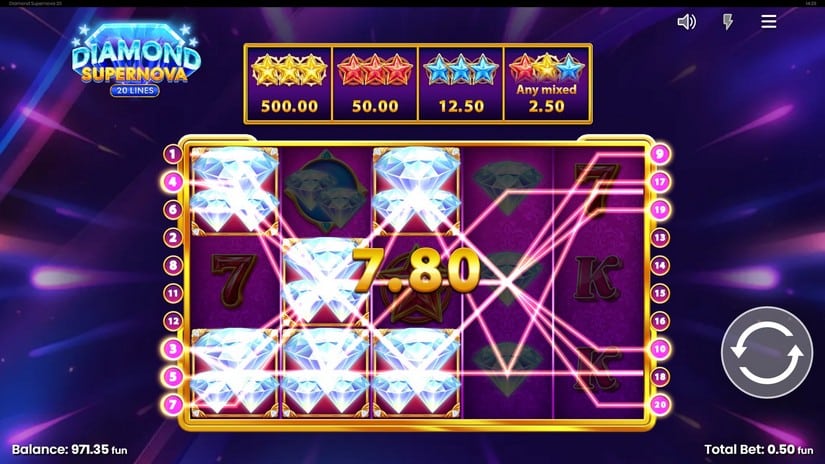 Diamond Supernova 20 slot screen 4