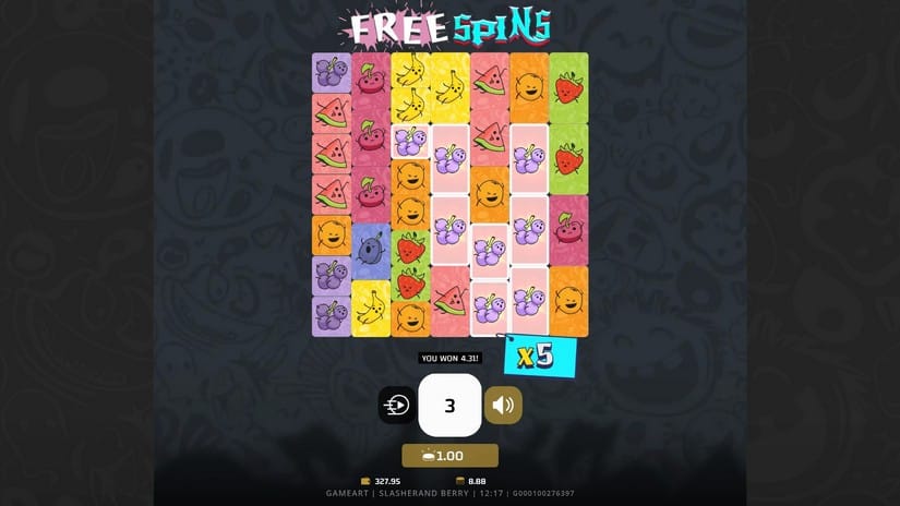 Slasher & Berry slot screen 6