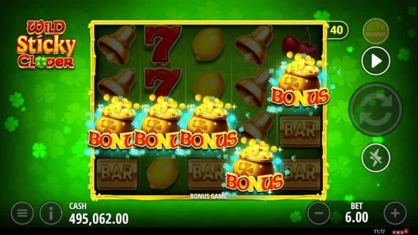 Wild Sticky Clover slot screen 4