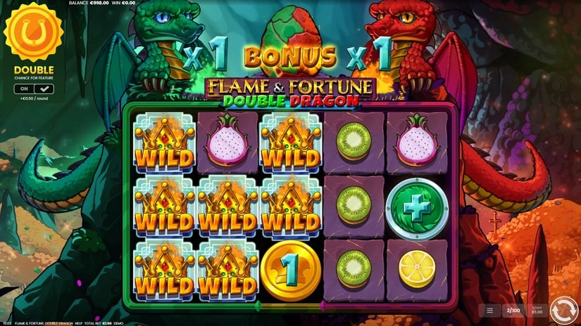 Flame & Fortune Double Dragon slot screen 2