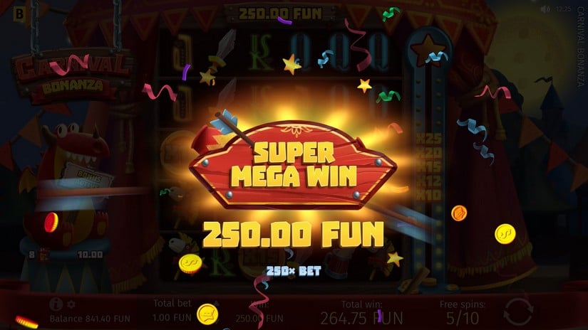 Carnival Bonanza slot screen 5