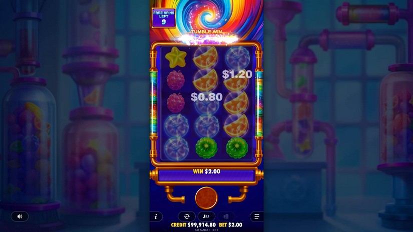 Sweet Burst slot screen 5