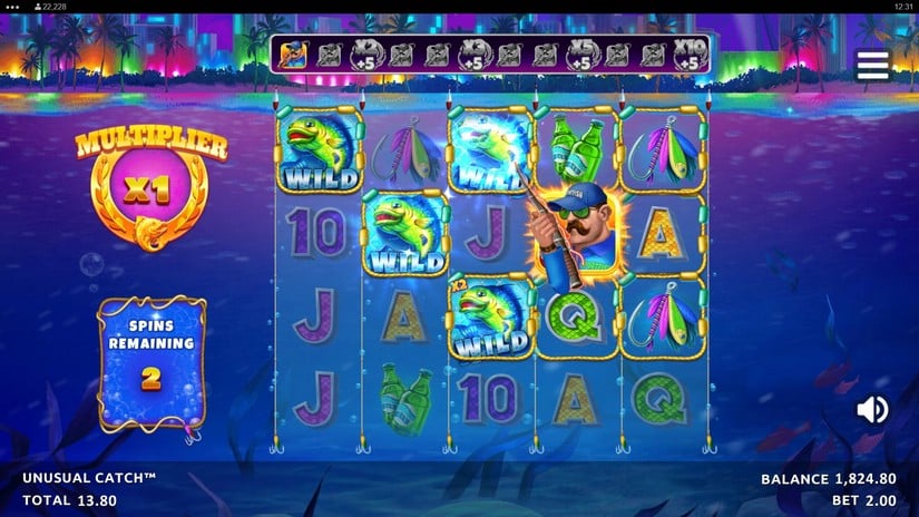 Unusual Catch slot screen 5