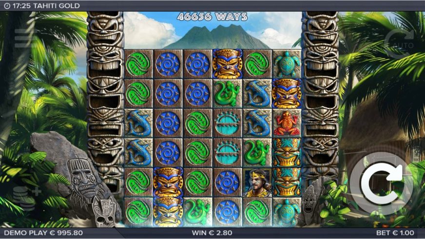 Tahiti Gold slot screen 3