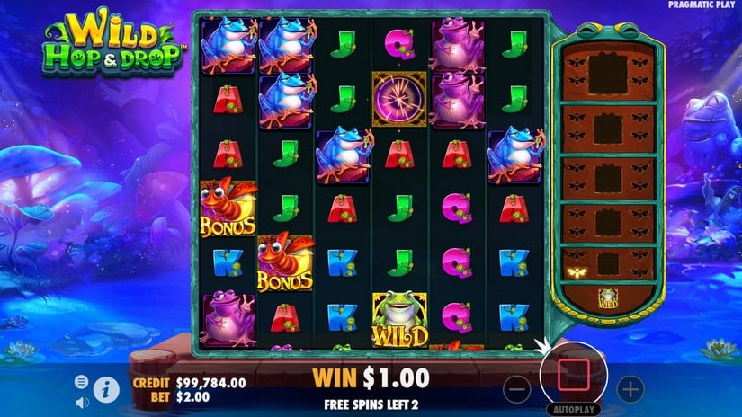 Wild Hop&Drop slot screen 4
