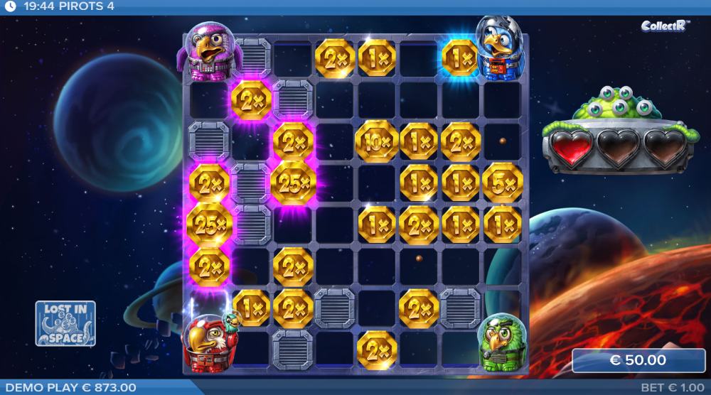 Pirots 4 bonus features