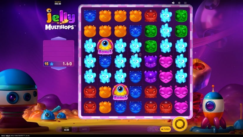 Jelly Multihops slot screen 3