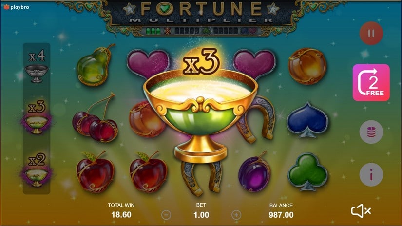 Fortune Multiplier slot screen 7