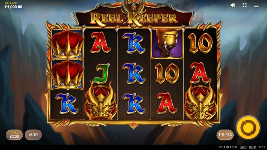 Reel Keeper slot screen 1