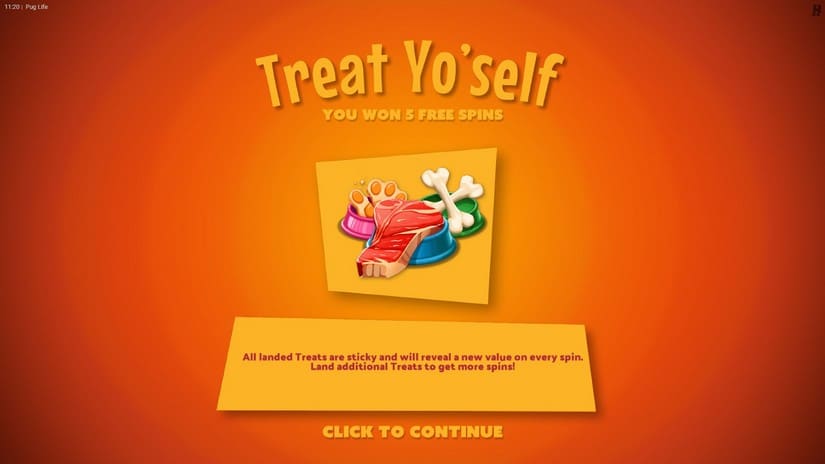 Pug Life slot screen 3