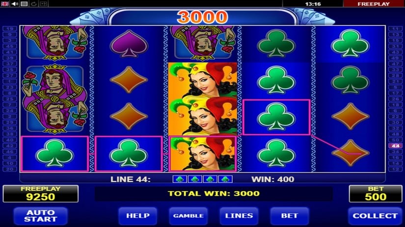Lady Joker slot screen 3