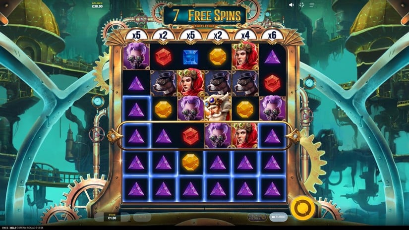 Steam Squad slot screen 4