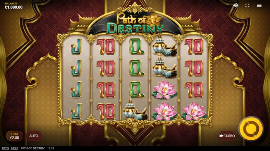Path of Destiny slot screen 2