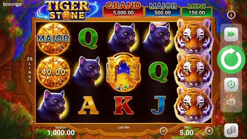 Tiger Stone: Hold and Win slot screen 1