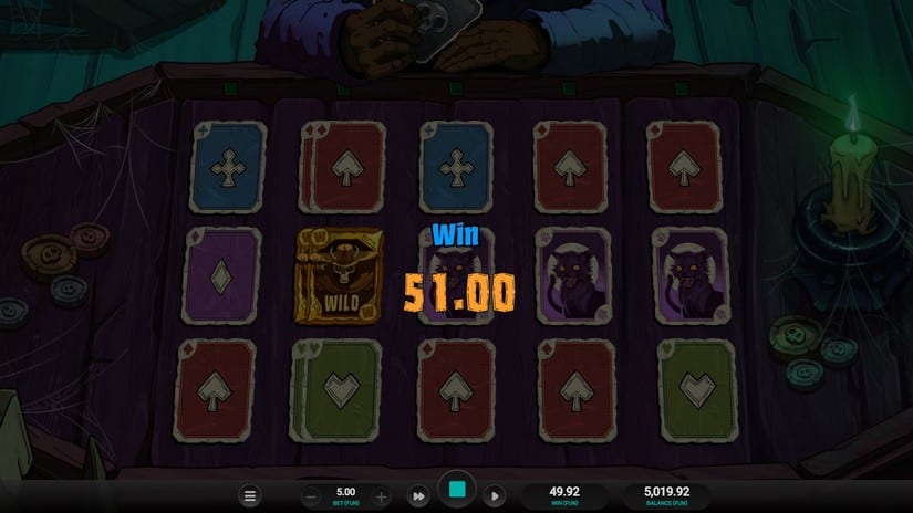 Grim The Splitter Dream Drop slot screen 2