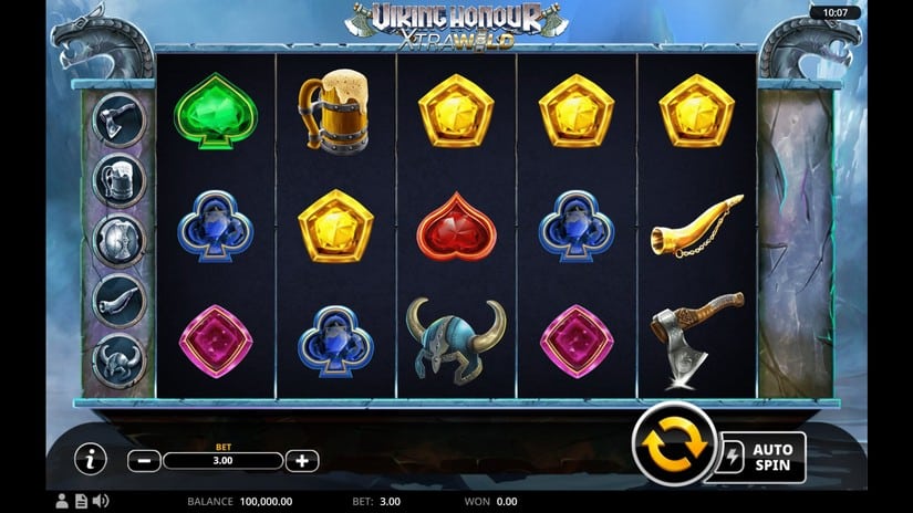 Viking Honour XtraWild slot screen 1
