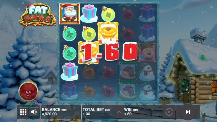 Fat Santa slot screen 3