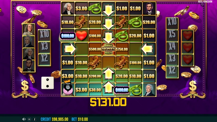 Magic Money Maze slot screen 6