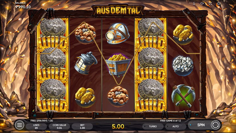 Aus Dem Tal slot screen 5
