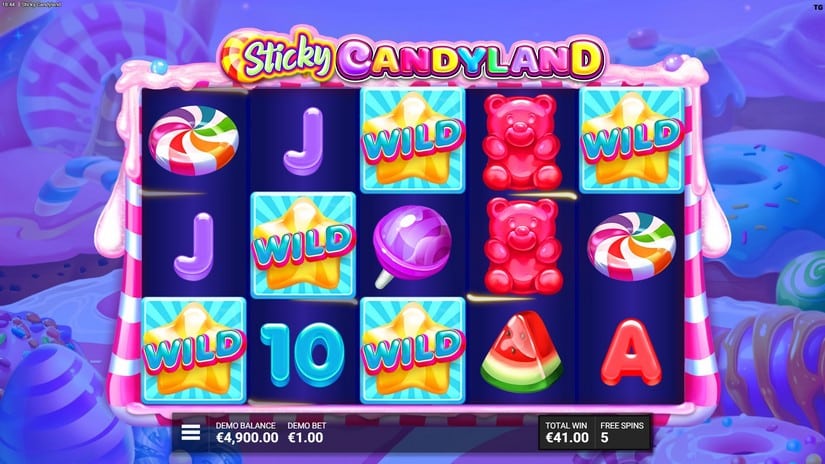 Sticky Candyland slot screen 5