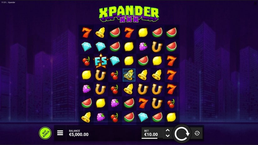 Xpander slot screen 1