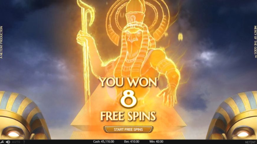 Mercy of the Gods slot screen 4