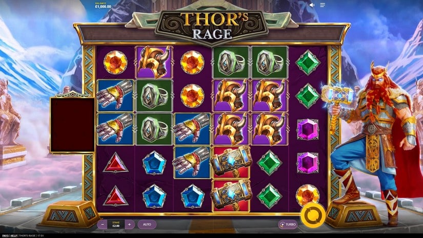 Thor’s Rage slot screen 1