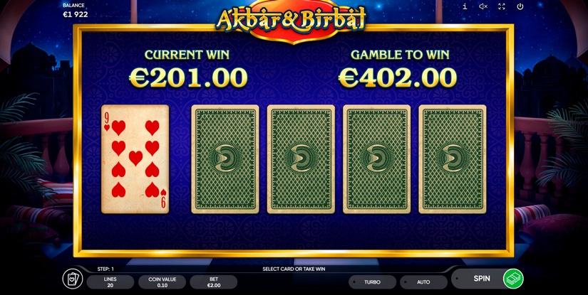 Akbar & Birbal slot screen 3