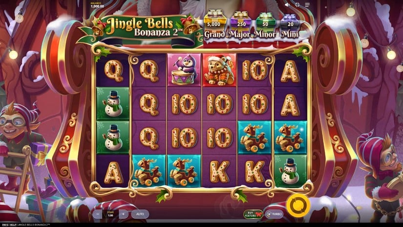 Jingle Bells Bonanza 2 slot screen 1