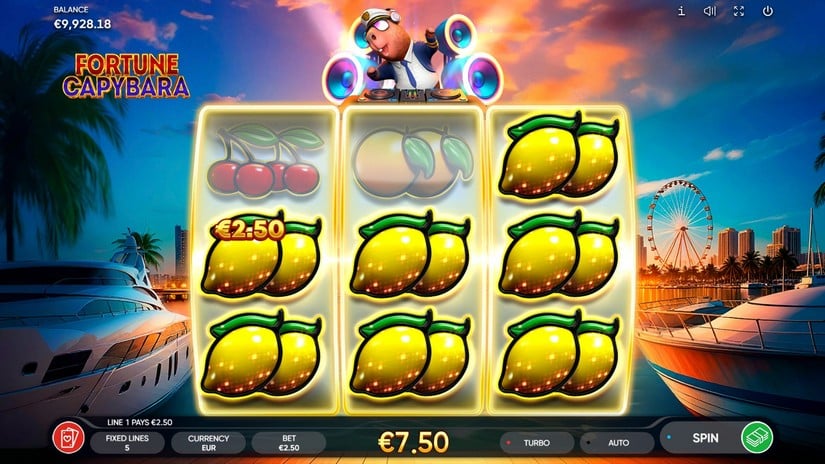Fortune Capybara slot screen 3
