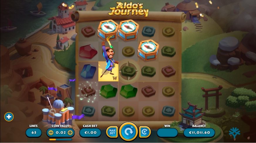Aldo’s Journey slot screen 4