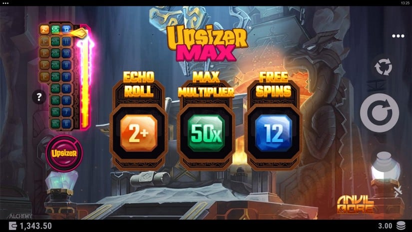 Anvil & Ore slot screen 2