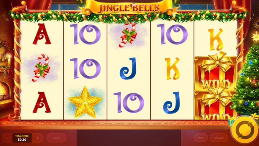 Jingle Bells slot screen 1